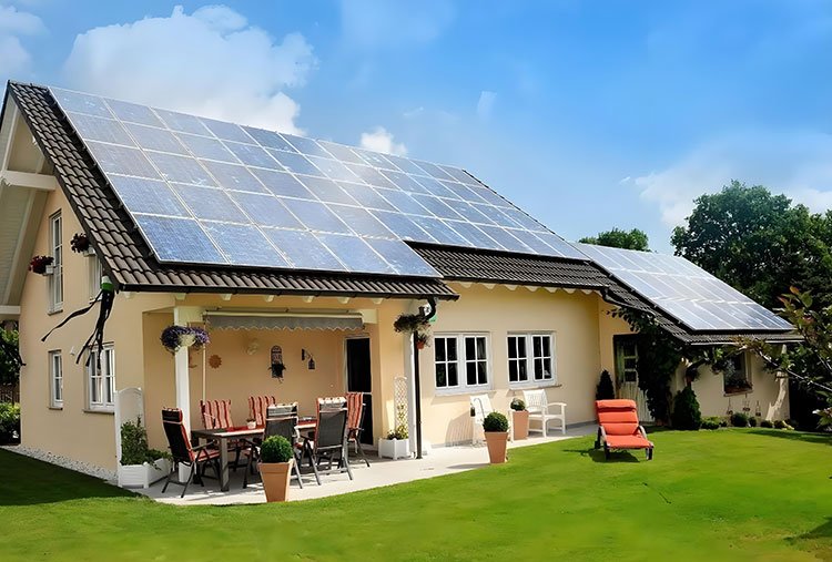 Home residential-solar-energy-system